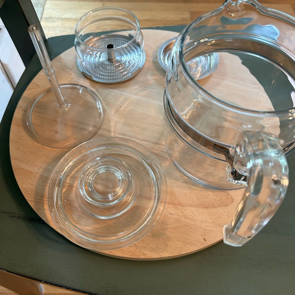 Vintage PYREX Stovetop Percolator with all parts included. - Picture 3 of 7